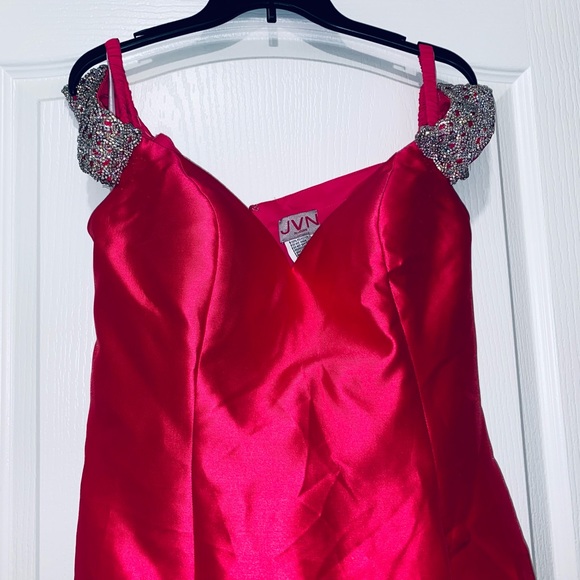 Prom pageant gown , pink , JVN Jovani - Picture 2 of 6